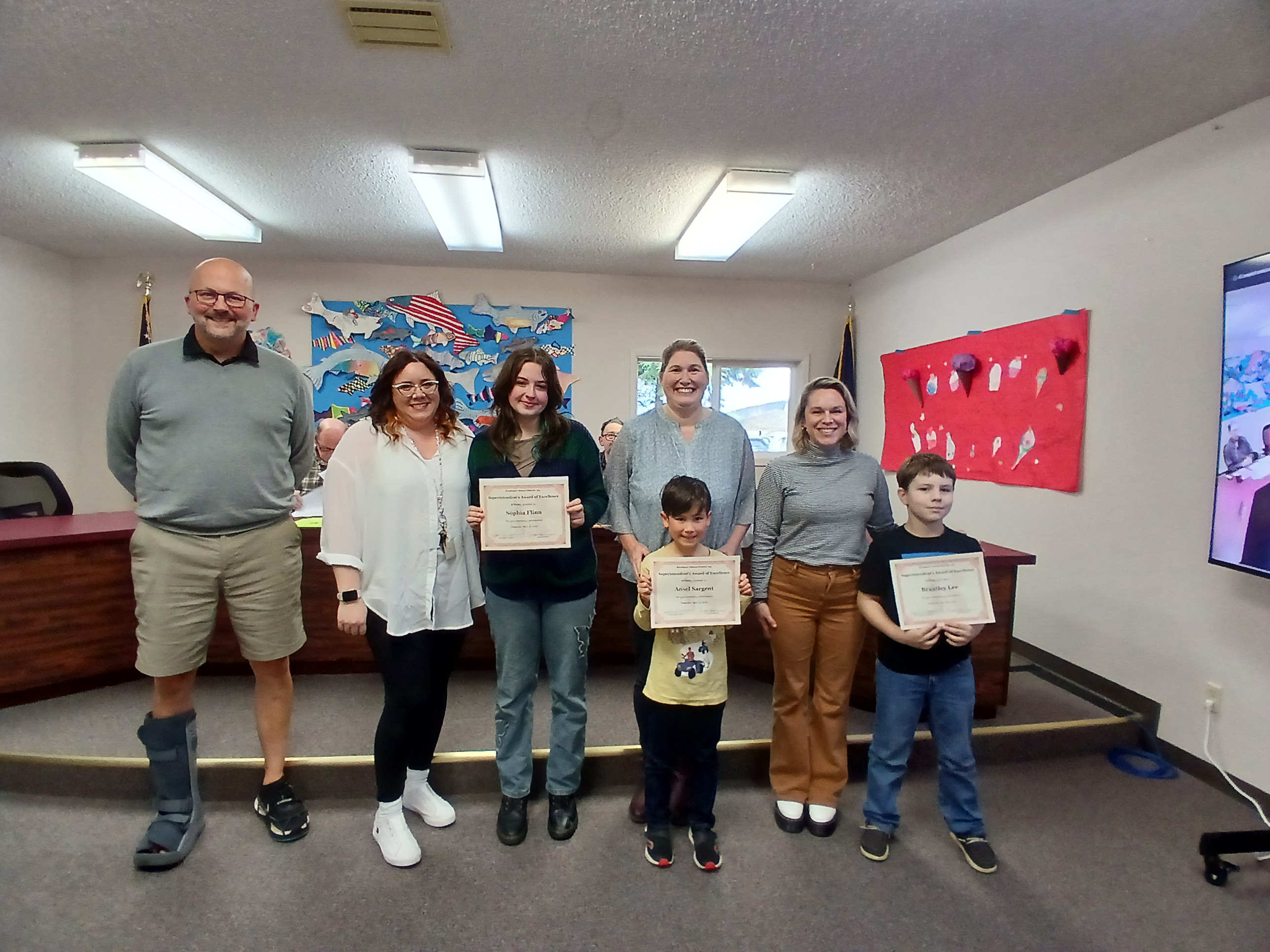 January 2026 superintendent award winners